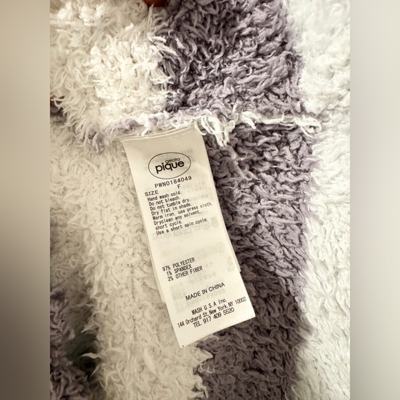 Gelato Pique Fluffy Long Sleeve Loungewear Dress - Picture 5 of 6